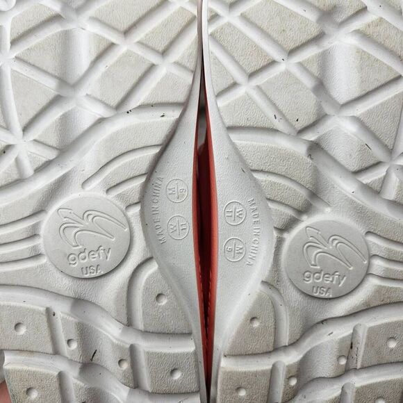Gravity Defyer G defy Womens Peach UpBov Sandals sz 11 - Picture 6 of 7